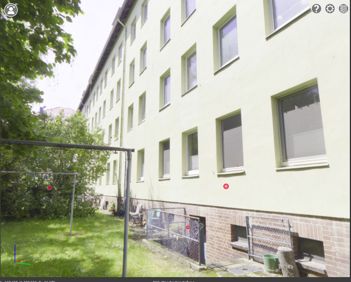 Hofansicht Mehrfamilienhaus Schunterstraße 55/55a Braunschweig